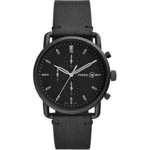 First Copy Fossil The Commuter Black Dial Men’s Watch