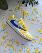 First Copy Nike Jordan 1 Low x Travis Scott Canary Yellow - 7a first copy shoes | Buy Online at Best Price