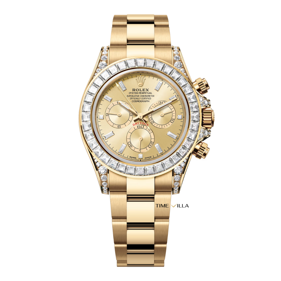 First Copy Rolex Cosmograph Daytona 126598TBR – Golden Dial, Oyster 40mm