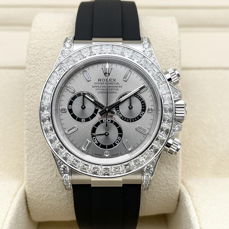First Copy Rolex Daytona 126539TBR – Silver Stainless Steel Band – 41mm