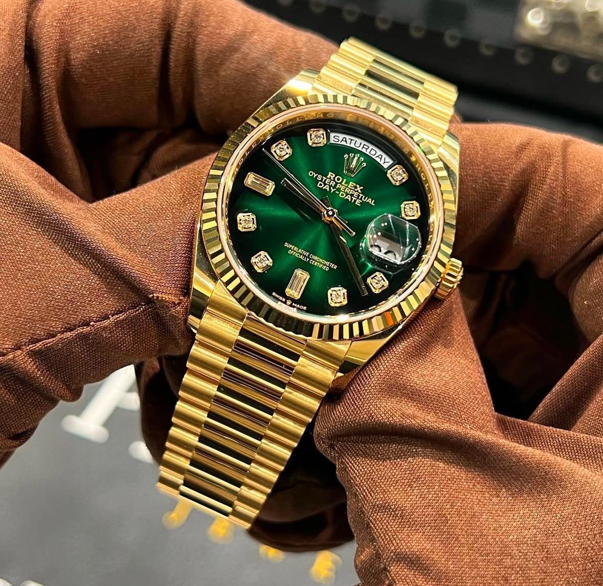 First Copy Rolex Limited Edition Full Gold Watch