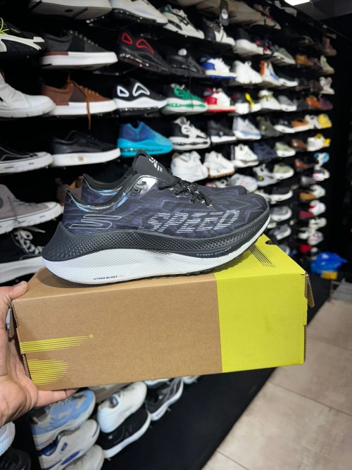 First Copy Shoes – Skechers Go Run Speed Beast Black for Men