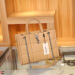 Versace Jeans Couture Premium Patent Leather Khaki Bag - Accessories | Buy Online at Best Price