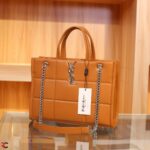 Versace Jeans Couture Premium High-Quality Genuine Patent Leather Bag (Brown) - Accessories | Buy Online at Best Price