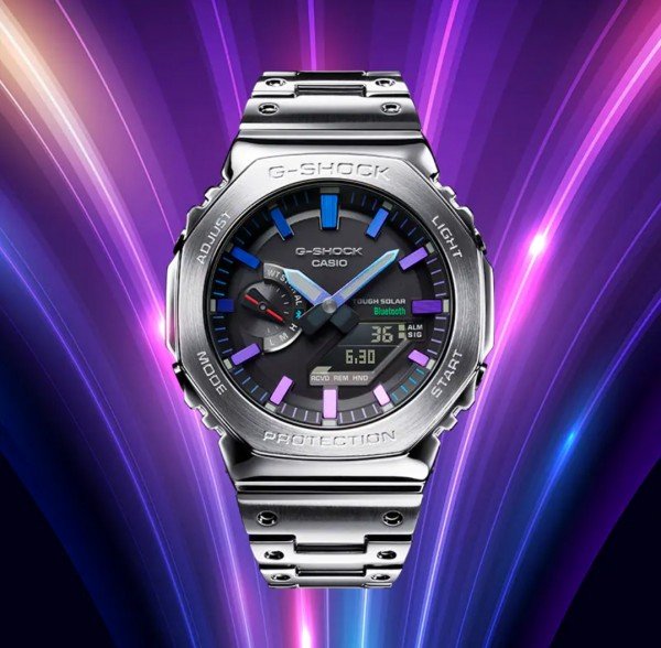 G-Shock GA2100 Rainbow Edition