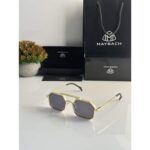 Hexagon Gold Black Maybach Sunglasses For Men - Accessories | Buy Online at Best Price