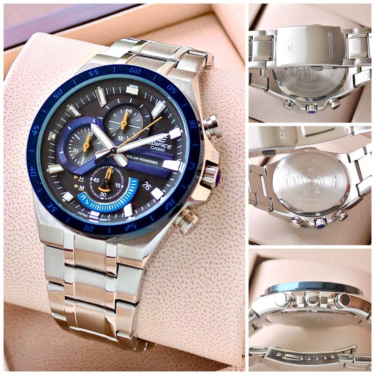 Casio Edifice EQS-920DB mens chronograph watch