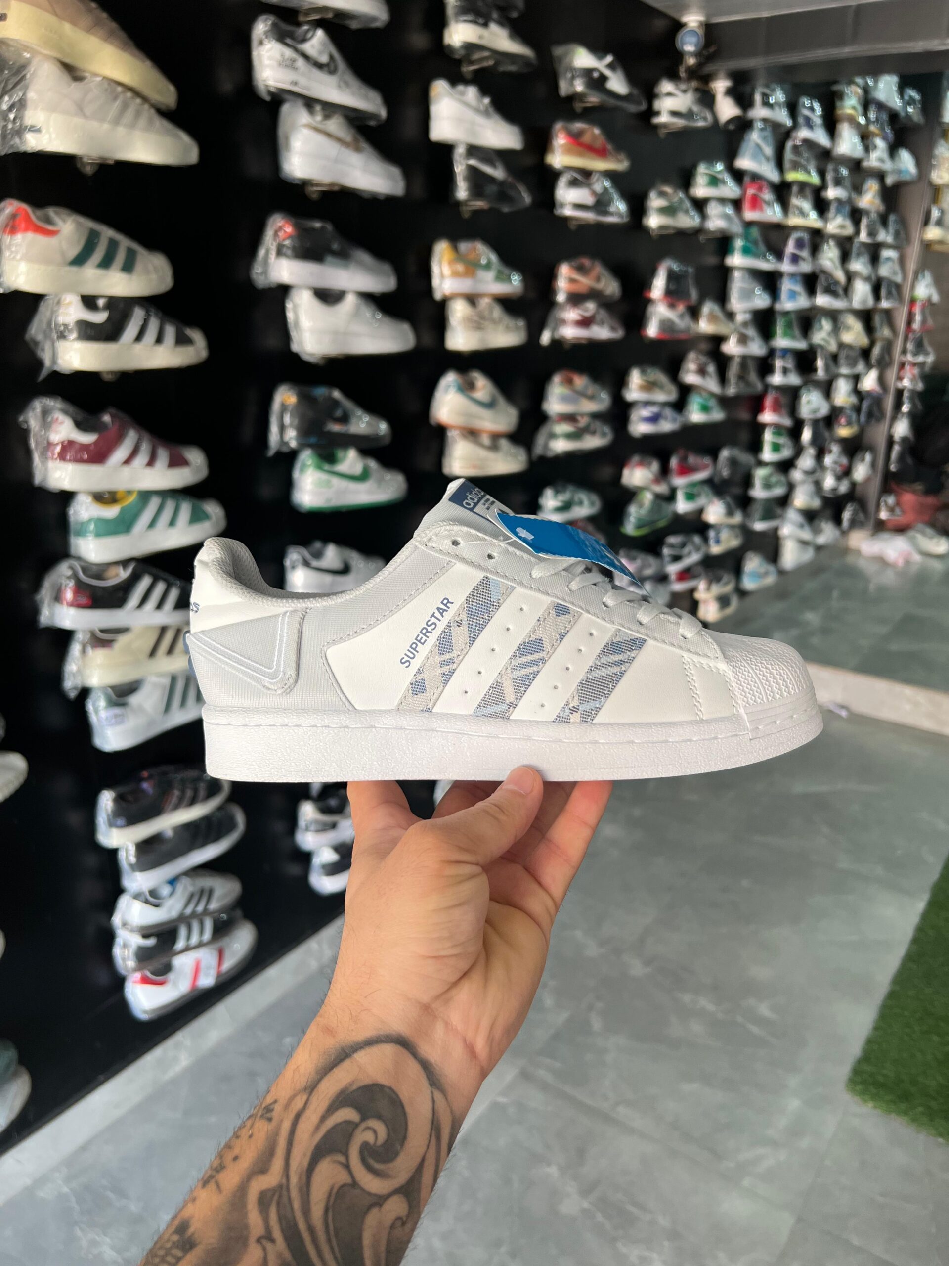 Branded Adidas Superstar 1st Copy Shoe (white)