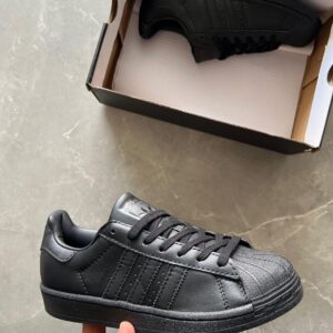 Branded Adidas Superstar 1st Copy Shoes (Black)