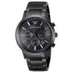 EMPORIO ARMANI Emporio Armani Chronograph Black Stainless Steel Watch Men AR2453 - Accessories | Buy Online at Best Price