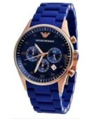 Emporio Armani Blue Chronograph Analog Blue Dial Men’s Watch for Man AR5806 Sale Gift - Buy Online | Brandfasion