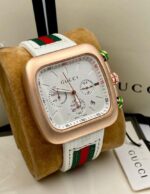 Gucci Chronograph Multi Color Strap Men’s Watch For Man GC WHT 07 White Dial Date Gift Watch - Buy Online | Brandfasion