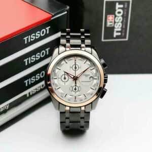 Tissot Black White Chronograph Men’s Watch TS-616-BW