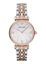 Emporio Armani Watch AR1683 Silver Dial Gold Silver Strap For Women-Best gift - Accessories | Buy Online at Best Price