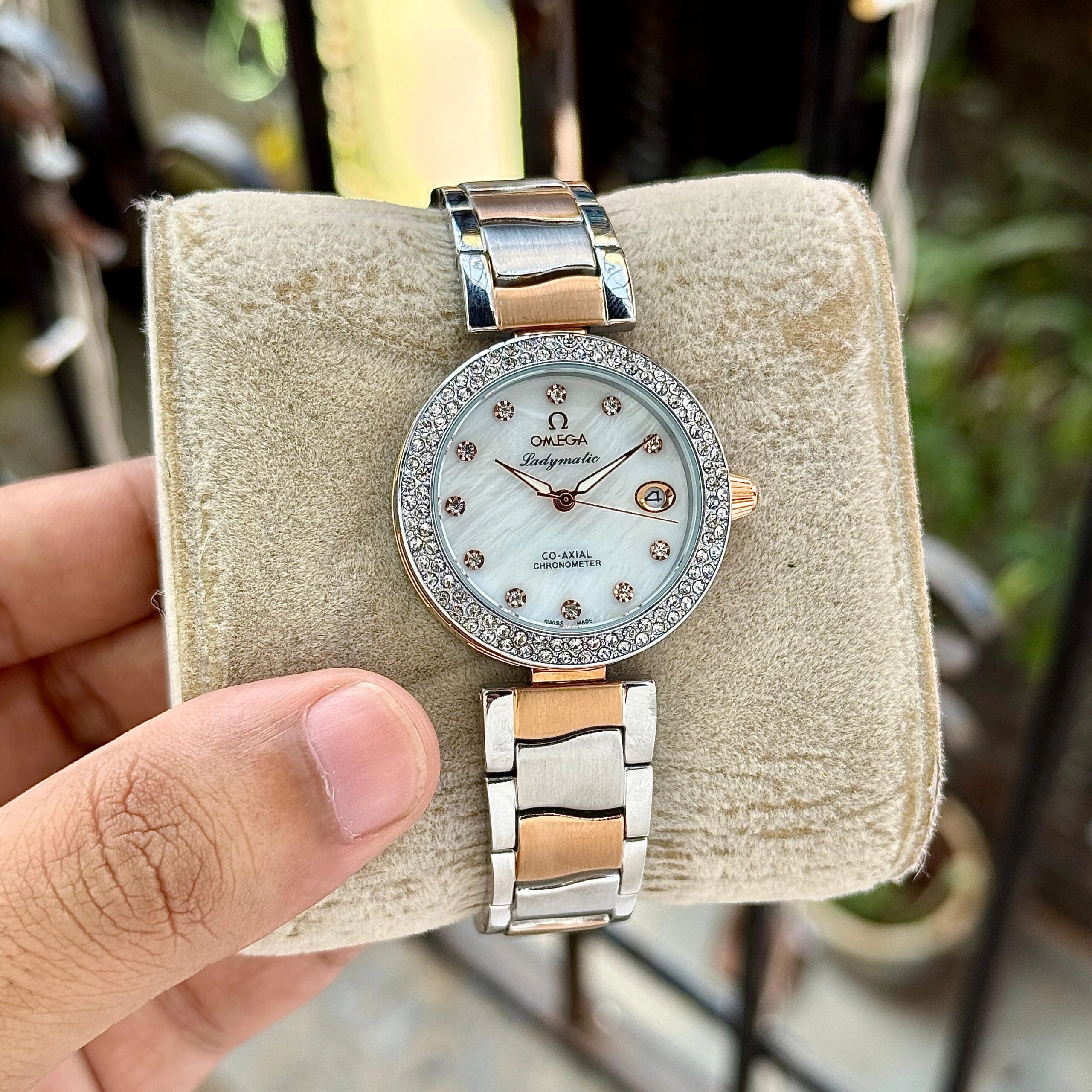 Omega Ladymatic Diamond First Copy