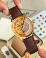 Fossil Brown Leather Strap Watch - Accessories | Buy Online at Best Price