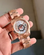 Rolex Stainless Steel Champagne First Copy - Accessories | Buy Online at Best Price