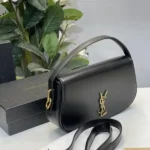 YSL Black Sunset Medium Handbag - Accessories | Buy Online at Best Price