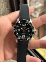 Longines HydroConquest Black Silicone Strap - Accessories | Buy Online at Best Price