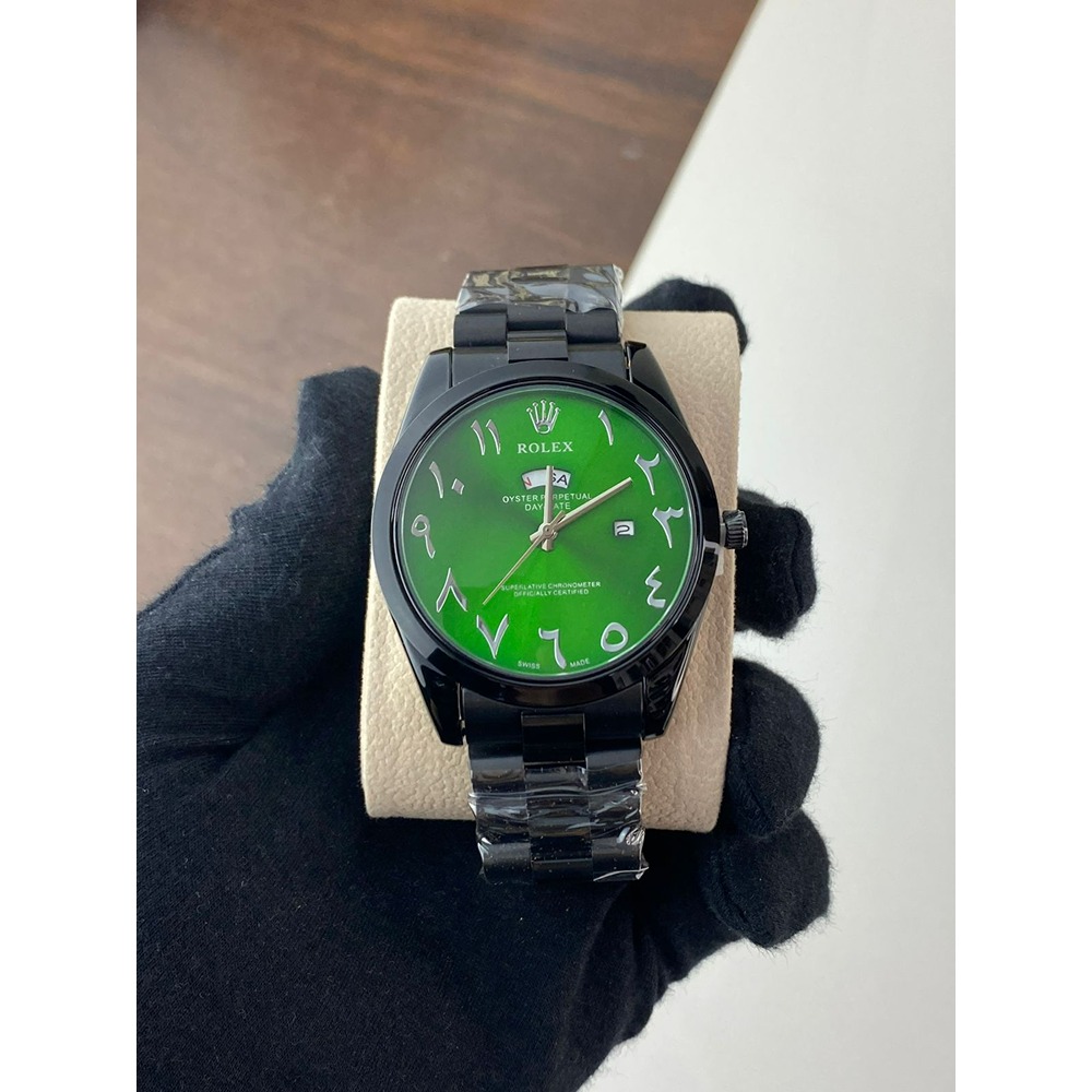 Trending Men Rolex Watch, Stainless Steel Arabic Watch (KDB-229373)