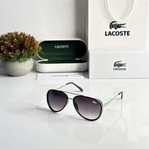 Lacoste Sunglasses For Men Sliver Black