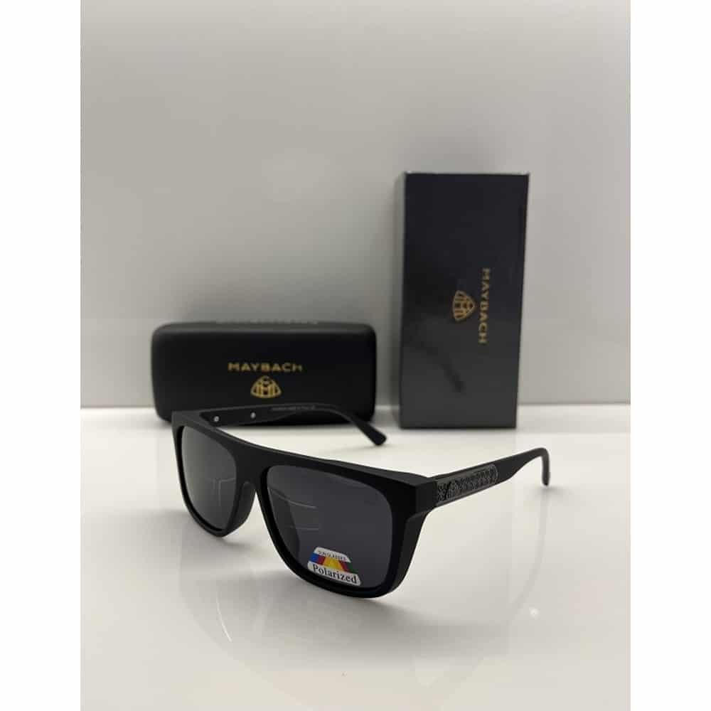 Matt Black Maybach Polarized Sunglasses
