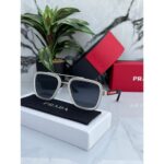 Prada Sunglasses 88079 White Black - Accessories | Buy Online at Best Price
