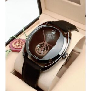 Men’s Leather Rolex Watch (SG20)