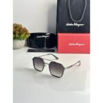 Salvatore Ferragamo Sunglasses 286 Gun Black - Accessories | Buy Online at Best Price