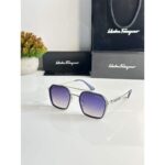 Salvatore Ferragamo Sunglasses Sliver Blue - Accessories | Buy Online at Best Price