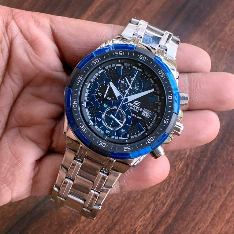 Men’s Stainless Steel Casio Edifice Watch (SG09)