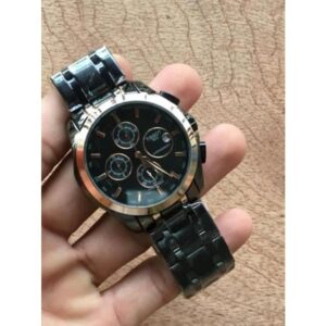 Men’s Stainless Steel Tissot Watch – Black (SG19)
