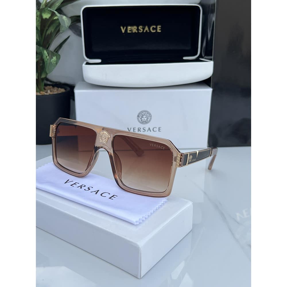 Peach Brown Versace Sunglasses 82675