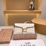 Coach Plaque White Shoulder Bag (With Box) - Accessories | Buy Online at Best Price