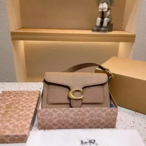 Coach Plaque Khaki Shoulder Bag (With Box) - Accessories | Buy Online at Best Price
