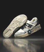 New Balance 550 White Grey Painted - 7a first copy shoes | Buy Online at Best Price