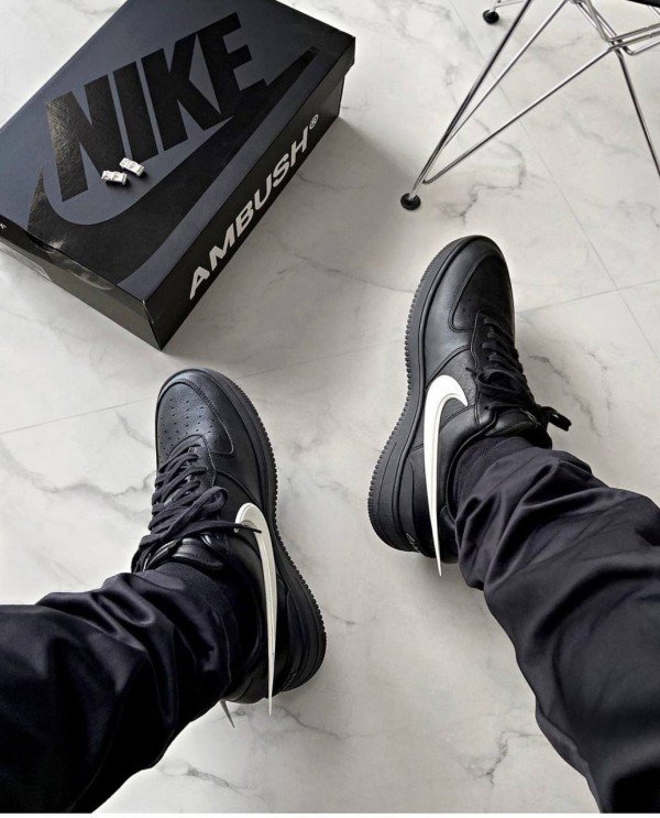 Nike Air Force 1 X Low AMBUSH Black