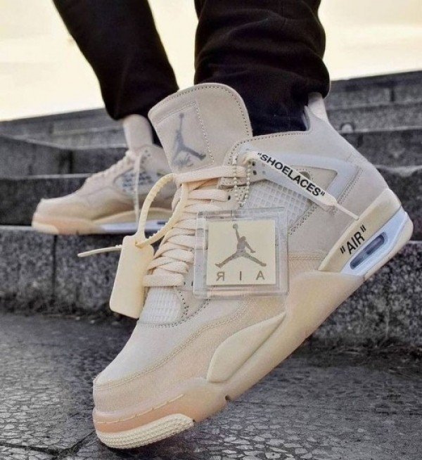 Nike Air Jordan 4 Off White Sail