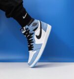 Nike Air Jordan Retro 1 University Blue – Premium Leather Shine - 7a first copy shoes | Buy Online at Best Price