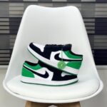 Nike Jordan Retro 1 Low Black Mystic Green - 7a first copy shoes | Buy Online at Best Price