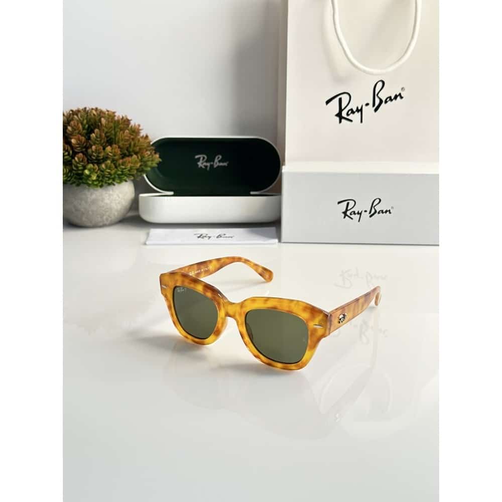 Marble Green Rayban Sunglasses For Men