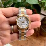 Rolex DateJust Oyster White Dial Gold Design - Accessories | Buy Online at Best Price