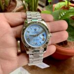 Rolex Day-Date Blue Dial Roman Indices - Accessories | Buy Online at Best Price