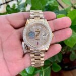 Rolex Day Date Gold Diamond Edition - Accessories | Buy Online at Best Price