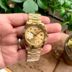Rolex Day-Date Gold Diamond Fluted Bezel - Accessories | Buy Online at Best Price