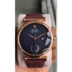 Premium Men Rolex Watch, Leather Strap (SG23) - Accessories | Buy Online at Best Price