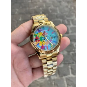 Imported Rolex President Watch For Men, 41mm (SG586)