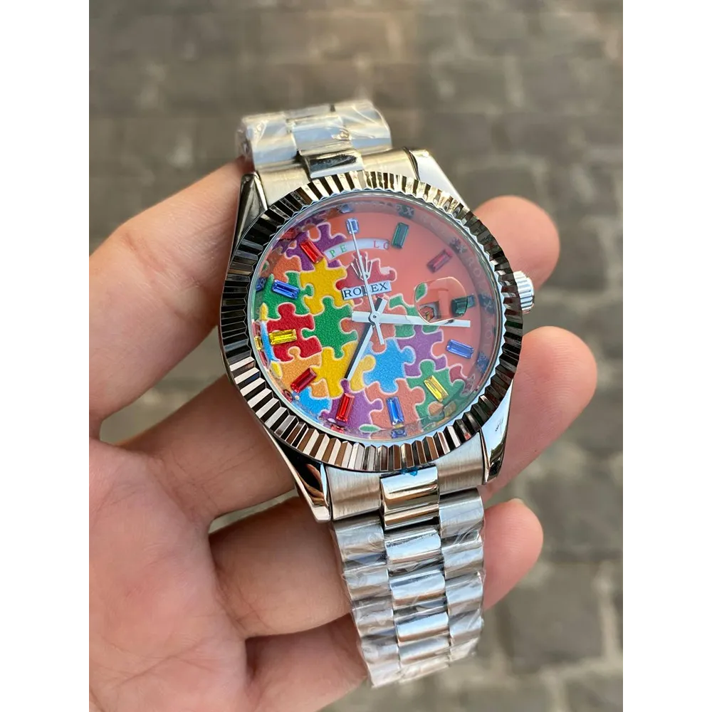 Imported Rolex President Watch For Men, 41mm (SG583)