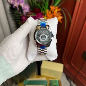 Rolex Sky-Dweller Stainless Steel Black Index Dial