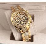 Rolex Watch Diamond Tiger Stainless Steel Edition Watch (SG186) - Accessories | Buy Online at Best Price